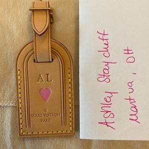 Louis Vuitton Luggage tag